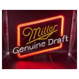 Miller Genuine Draft Neon Sign