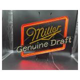 Miller Genuine Draft Neon Sign