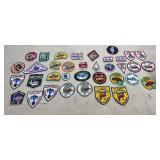 Collection of Vintage Snowmobile Club Patches