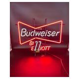 Budweiser Bill Elliott #11 Neon Sign