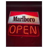 Marlboro Open Neon Sign
