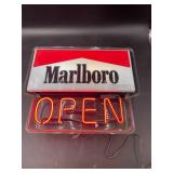 Marlboro Open Neon Sign