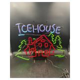 Icehouse Cabin Neon Sign