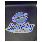 Blue Moon Light Sky Sign