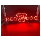 Red Dog Neon Sign