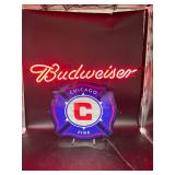 Budweiser Chicago Fire Neon Sign