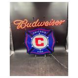 Budweiser Chicago Fire Neon Sign