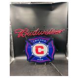 Budweiser Chicago Fire Neon Sign