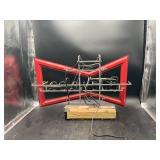 Vintage Budweiser Flasher Neon Sign