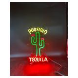 Porfidio Tequila Cactus Neon Sign