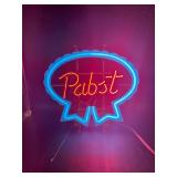 Pabst Clam Shell Neon Sign