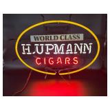 World Class Hupmann Cigars Neon Sign