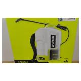 Ryobi ONE+ 18V Cordless Battery 4 Gal. Backpack Chemical Sprayer with 2.0 Ah Battery and Charger