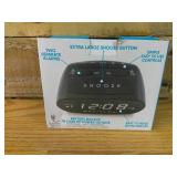 Dual Alarm Clock Black - Westclox