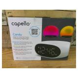 Candy Glow Alarm Table Clock with Color Changing Nightlight - Capello
