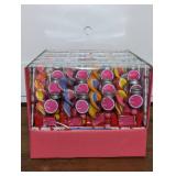 Case Pack Suckers & Gumballs in Display - BB 12/01/2024 4 Packs of 24 = 96 individual units Suckers & Gum Drops