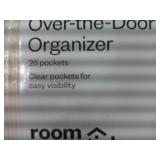 Over-the-Door Shoe Organizer Clear - Room Essentials