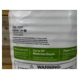 Waterproof Zippered Mattress Protector - Room Essentials-Queen