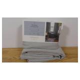 Threshold 2 Panel Blackout Curtain-63"- Gray Aruba