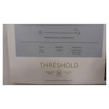 Threshold 2 Panel Blackout Curtain-63"- Gray Aruba