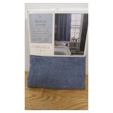 Blackout Aruba Window Curtain Panel - Threshold-50"W x 63"L-Blue Denim