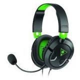 Set of 2 Turtle Beach - RECON 50X Wired Surround Sound Ready Gaming Headset for Xbox One & Xbox Series X|S - Black/Green - missing mic pad