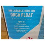 Members Mark Inflatable Ride On Orca Float Over 5 Feet Long
