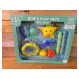 Coconut Grove Dive & Play Pack Reef Gang Set of 10 Pool Toys