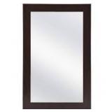 Glacier Bay 15.25 in. W x 26 in. H Rectangular Framed Surface-Mount Bathroom Medicine Cabinet with Mirror in Java