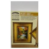 Museum Plein Aire Ornate Picture Frame - , Antique Black w/ Gold Oil Painting Frames | Ready-Made High-End Antique Style Frames | Open Back Frames-8x10