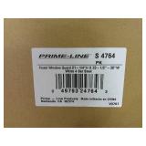 Set of 4 Segal Fixed Window Guard, 22 in. - 38 in. x 21-1/2 in., Steel, White, 4-Bar, NON-EGRESS