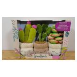 Greenhouse by Russ 12 Inch Plush Plants, 3-pack