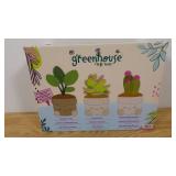 Greenhouse by Russ 12 Inch Plush Plants, 3-pack