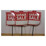 Lot of 3 Garage Sale Signs-26"