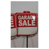 Lot of 3 Garage Sale Signs-26"