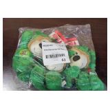 Kong Holiday Wild Knots Bear Dog Squeak Toy Medium Green Christmas - 3 Pack