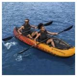 Tobin Sports Inflatable 2-Person Kayak-Orange