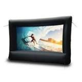 OUTDOOR SCREEN INFLATABLE OUTDOOR SCREEN, 10.5FT.