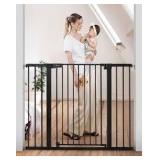 Cardinal Gates 36 in. H x 29.5 in. to 32.5 in. W x 1 in. D Black Extra Tall Premium Pressure Gate