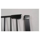 Cardinal Gates 36 in. H x 29.5 in. to 32.5 in. W x 1 in. D Black Extra Tall Premium Pressure Gate