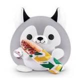 5 Surprise Snackles Series 1 Plush Husky and Subway