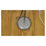 Mainstays 5 Light Floor Lamp, Silver Color with Multi Color Shades