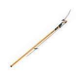 Fiskars PowerLever 1-1/8 in. Cut Capacity Steel Saw Blade 15 in. Fiberglass Pole 14 ft. Tree Pruner
