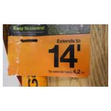 Fiskars PowerLever 1-1/8 in. Cut Capacity Steel Saw Blade 15 in. Fiberglass Pole 14 ft. Tree Pruner