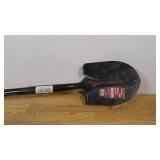 47 in. L Fiberglass Handle Carbon Steel Digging Shovel with Grip-Lightly Used