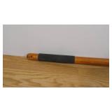 Husky 47 in. L Wood Handle Floral Carbon Steel Digging Shovel with Grip