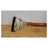 Husky 54 in. L Wood Handle Action Hoe With Grip