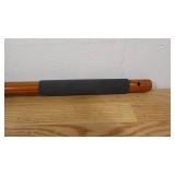 Husky 54 in. L Wood Handle Action Hoe With Grip