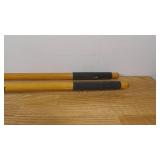 Husky 47 in. L Wood Handle Post Hole Digger with Grip
