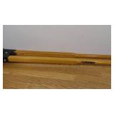 Husky 47 in. L Wood Handle Post Hole Digger with Grip